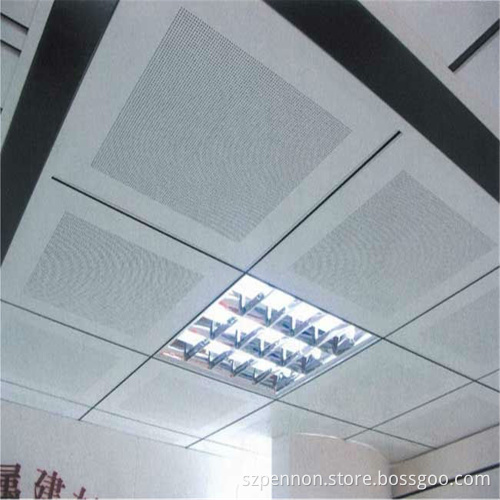 Suspension Ceiling System Aluminum Ceiling Tiles And Slotted T Grid T Bar